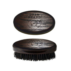 Dear Beard Perie barba lemn ovala