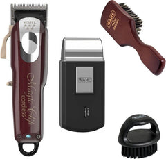 Wahl Set Combo Masină De Tuns Magic Clip+Travel Shaver+Fade Brush+Barber Fade Brush