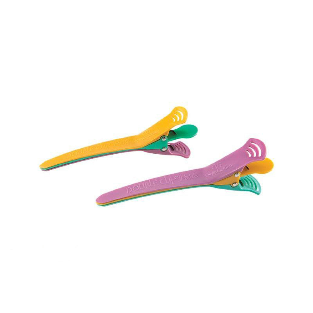 Olivia Garden Clips dublu mic 10,5cm 4buc